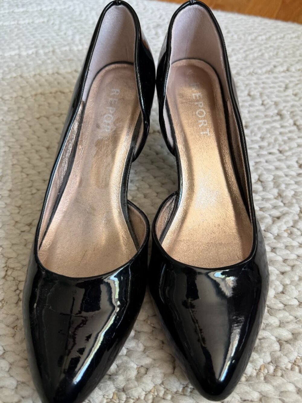 Report - Black Heels - Womens Size 8.5